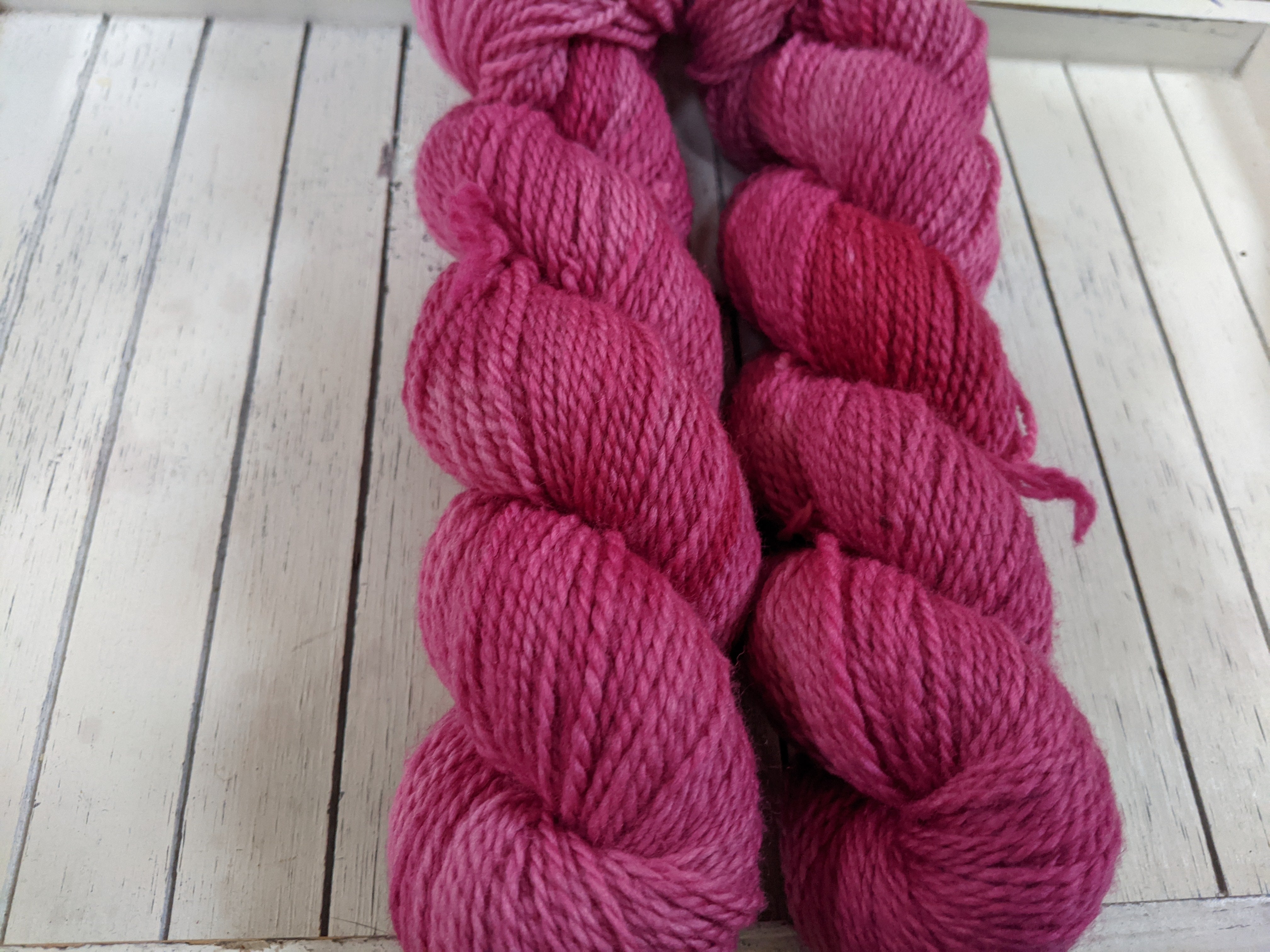 Aged Roses on Sojourner - Birch Hollow Fibers